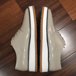 VINCE “Reed” light grey oxford shoes